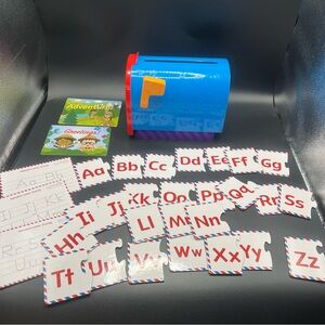 Learning Resources Alphabet Mailbox ABC Letter Puzzles Tracing Writing Preschool
